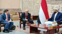 المحرّمي يبحث مع السفير الأمريكي مستجدات الأوضاع ويطالب بخطوات رادعة ضد الحوثيين