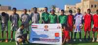 انتقالي سقطرى يختتم بطولة كرة القدم للفرق الشعبية بالمحافظة