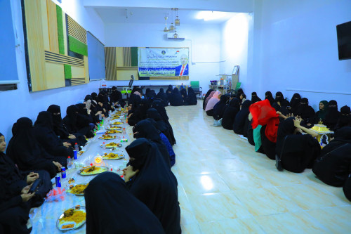  الأمانة العامة تنظم إفطارًا جماعيًا وأمسية رمضانية لدعم الفتيات من الصم والبكم بالعاصمة عدن