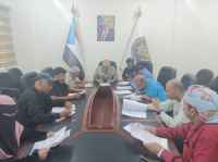 الهيئة المجتمعية بالانتقالي تعقد اجتماعها الدوري برئاسة العميد السعدي