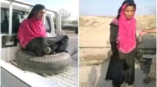 القبض على عنصر حوثي متنكر في زي نسائي شمالي الضالع