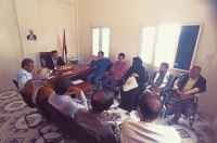 رئيس تنفيذية انتقالي أبين يطلع على سير عمل الهيئة التنفيذية بخنفر