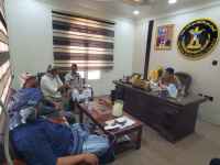 رئيس تنفيذية انتقالي حضرموت يطلع على الأوضاع في مديرية غيل باوزير