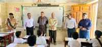 انتقالي بيحان والسلطة المحلية يدشنان الامتحانات النهائية لطلاب الثانوية العامة بالمديرية