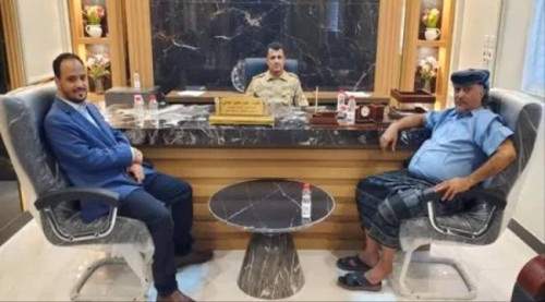 قائدا الشرطة العسكرية واللواء الأول مشاة يتفقدان وحدة حماية الأراضي