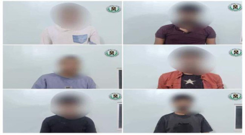 قوات الحزام تلقي القبض على عدد من المتهمين بترويج الحشيش والمخدرات بالعاصمة عدن