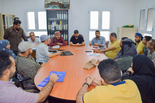 توقيع عقود المرحلة الثالثة من مشروع ترميم المنازل الأثرية في مديرية صيرة بالعاصمة عدن