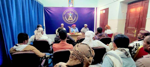 انتقالي تريم يناقش مع رؤساء اللجان المحلية للمجلس آلية الحشد لفعالية "حضرموت أولًا"