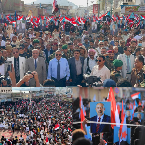 بمشاركة قيادات من المجلس.. حضرموت تحيي الذكرى التاسعة لتحرير ساحل حضرموت بمليونية  “حضرموت أولًا” دعمًا للنخبة الحضرمية