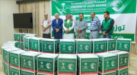 مركز الملك سلمان للإغاثة يدشّن مشروع توزيع المساعدات الغذائية في وادي حضرموت