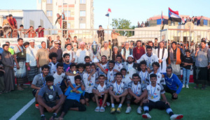 أقيم برعاية انتقالي شبوة.. فريق شباب عياذ يتوج بكأس دوري شهداء الجنوب بالمحافظة