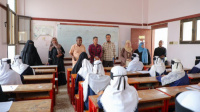 لجنة التعليم العام بالجمعية الوطنية تزور المراكز الامتحانية بزنجبار أبين للاطلاع على سير الامتحانات النهائية