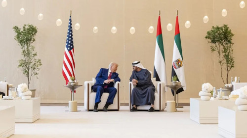 محمد بن زايد: حريصون على تعزيز العلاقات مع الولايات المتحدة