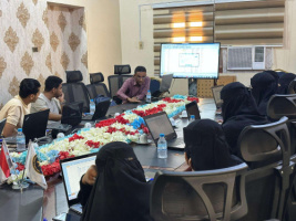 منسقية الانتقالي بجامعة حضرموت تختتم دورة تدريبية في البرنامج الإحصائي (SPSS)