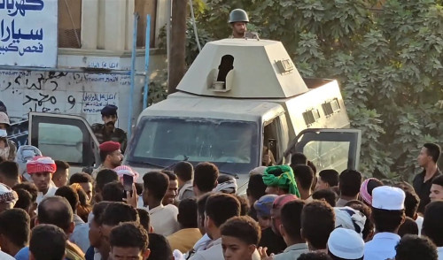 قوات الاحتلال في المنطقة العسكرية الأولى تطلق النار وتفرق مظاهرة سلمية في تريم 