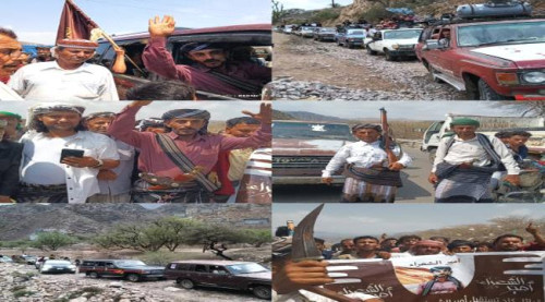 استقبال جماهيري حاشد للشاعر الفائز بلقب "أمير الشعراء"