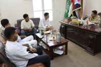 العميد المحمدي يلتقي ممثلي المنتدى السياسي لطلاب جامعة حضرموت