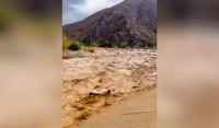 شبوة.. غرق مواطن ونجله في سيول وادي بلحارث بعسيلان 