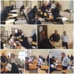 مدير عام مكتب التعليم الفني يتفقد سير الاختبارات الوزارية في المركز الاختباري بالعاصمة عدن