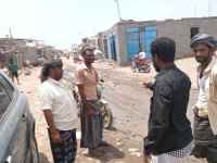 انتقالي المضاربة يطلع على أضرار المنخفض الجوي ويتابع استقرار أسعار المواد الغذائية بالمديرية