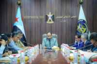 الأمانة العامة تناقش الأوضاع التي خلفها المنخفض الجوي في عدد من محافظات الجنوب