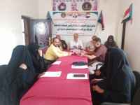 فريق التوجيه والرقابة الرئاسي يعقد لقاءً موسعًا مع منسقيات المجلس في كليات جامعة أبين