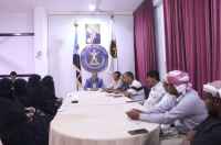 فريق التوجيه والرقابة الرئاسي يلتقي إدارات الجمعيات النسوية بمحافظة المهرة