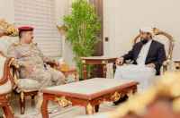 المحرّمي يبحث مع وزير الدفاع ومدير الأكاديمية العسكرية أوضاع القوات المسلحة وخطط التدريب