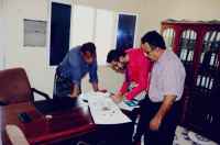 فريق التوجيه والرقابة الرئاسي يطلع على الأداء التنظيمي لانتقالي أبين