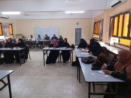 انتقالي العاصمة عدن ينظم ورشة عمل عن مهارات الخدمة الاجتماعية والصحية بالمدارس