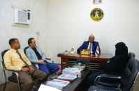 الأمانة العامة بالانتقالي تطلع على سير عمل إدارتي التعليم والشباب والرياضة بانتقالي حضرموت