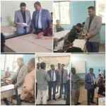 المحولي يطلع على سير اختبارات قبول الطلاب المستجدين للعام الدراسي الجاري بالمعهد الوطني التقنيين والمدربين بدارسعد
