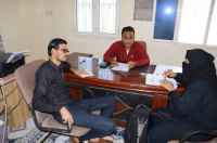 فريق التوجيه والرقابة الرئاسي يطلع على عمل عدد من إدارات بانتقالي أبين