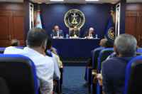 الهيئة السياسية بالانتقالي تنظم لقاءً تشاوريًا مع قيادات المكونات الجنوبية الموقعة على الميثاق الوطني الجنوبي