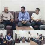 مدير عام مكتب التعليم الفني يلتقي فريقا هندسيا من منظمة الهجرة الدولية لمناقشة دعم المعاهد في  عدن