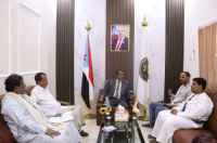 فريق التوجيه والرقابة الرئاسي يبحث مع انتقالي المهرة سبل تعزيز العمل الجماهيري والنقابي