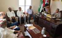 فريق التوجيه والرقابة الرئاسي يلتقي قيادة انتقالي غيل باوزير والسلطة المحلية ويبحث احتياجات المديرية