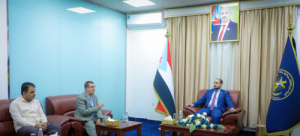 الأمين العام للمجلس الانتقالي يلتقي وكيل قطاع الصناعة بوزارة الصناعة والتجارة