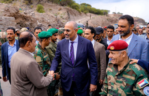 الرئيس الزُبيدي يصل الضالع للمشاركة في الاحتفالات الجماهيرية بالذكرى 62 لثورة 14 أكتوبر المجيدة