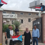 منسقية الانتقالي بجامعة أبين تدشّن رفع العلم الوطني الجنوبي على مباني كليات الجامعة بمناسبة ذكرى ثورة 14 أكتوبر