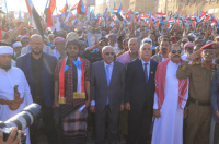 تلبية لدعوة الرئيس الزُبيدي .. مدينة شبام التاريخية تشهد مهرجانًا جماهيريًا حاشداً بمناسبة الذكرى الـ62 لثورة 14 أكتوبر المجيدة