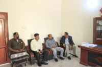 فريق التوجيه والرقابة الرئاسي يطلع على سير عمل مكتب التخطيط والتعاون الدولي بشبوة