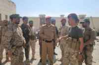  المتحدث الرسمي باسم القوات المسلحة الجنوبية&nbsp;يزور أبطال اللواء الأول دعم وإسناد في المحفد بأبين