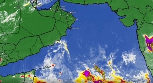 مركز الأرصاد يحذر من تأثيرات المنخفض الجوي في سقطرى وخليج عدن
