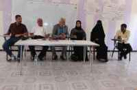 فريق التوجيه والرقابة الرئاسي يزور المعهد الزراعي في أبين