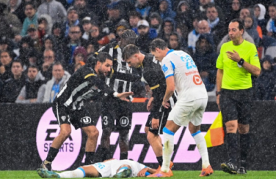 انهار بشكل مفاجئ دون أي احتكاك.. المغربي بلال ندير يثير الذعر في الدوري الفرنسي