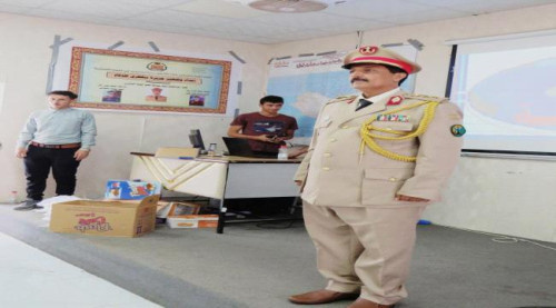 العقيد الركن الشاعري ينال الماجستير في العلوم العسكرية