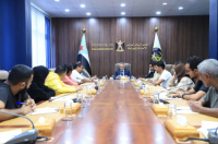 هيئة الشؤون الاجتماعية بالانتقالي تستعرض تقارير الأداء وموجهات المرحلة الراهنة