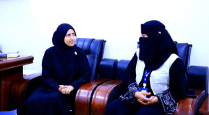 هيئة المرأة والطفل بالانتقالي تطلع على مشروع حماية وتنمية المرأة في المجتمع