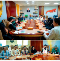 محافظ العاصمة عدن يشدد على تكاتف الجهود لحماية البيئة والأراضي الرطبة ومواجهة تغيّر المناخ  عدن – خاص